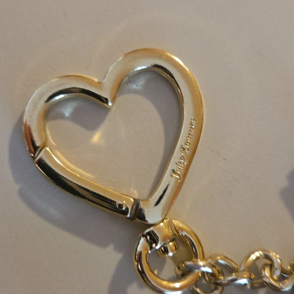 NEW JUICY COUTURE Statement Card Case Gothic Logo Black‎